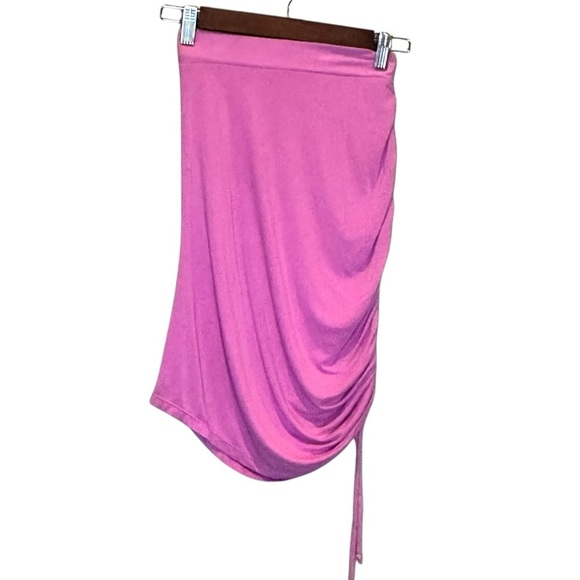Free People X Revolve Pink Clara Adjustable Length Skirt Women’s Size XS - Picture 2 of 10